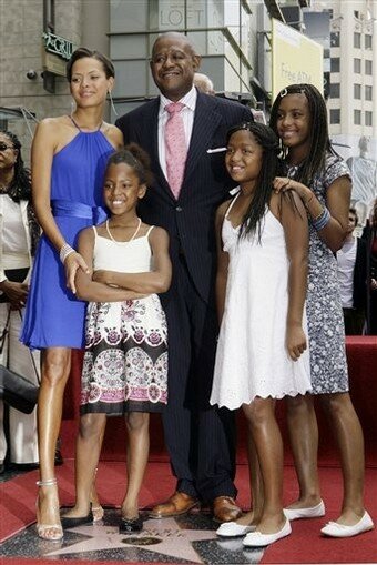 Forest Whitaker and kids